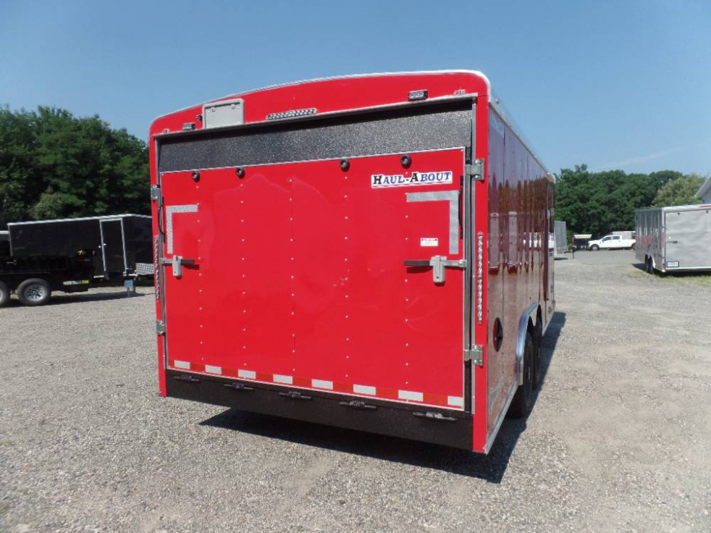 New EXAMPLE / SUPER DUTY 8.5X18 Enclosed Landscape Trailer #007439 14,000 lb. GVWR