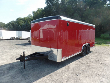 New EXAMPLE / SUPER DUTY 8.5X18 Enclosed Landscape Trailer #007439 14,000 lb. GVWR