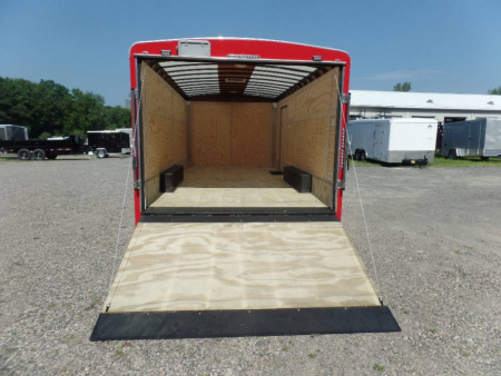 New EXAMPLE / SUPER DUTY 8.5X18 Enclosed Landscape Trailer #007439 14,000 lb. GVWR