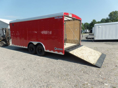New EXAMPLE / SUPER DUTY 8.5X18 Enclosed Landscape Trailer #007439 14,000 lb. GVWR