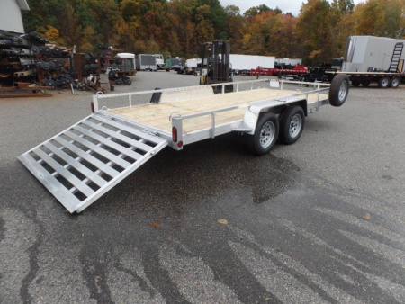New EXAMPLE / 82" wide by 16 ft. long Landscape / Utility Trailer Aluminum Frame