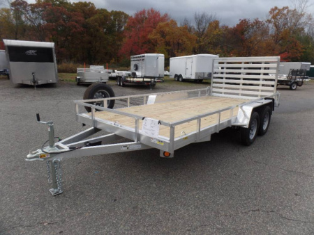 New EXAMPLE / 82  wide by 16 ft. long Landscape / Utility Trailer Aluminum Frame