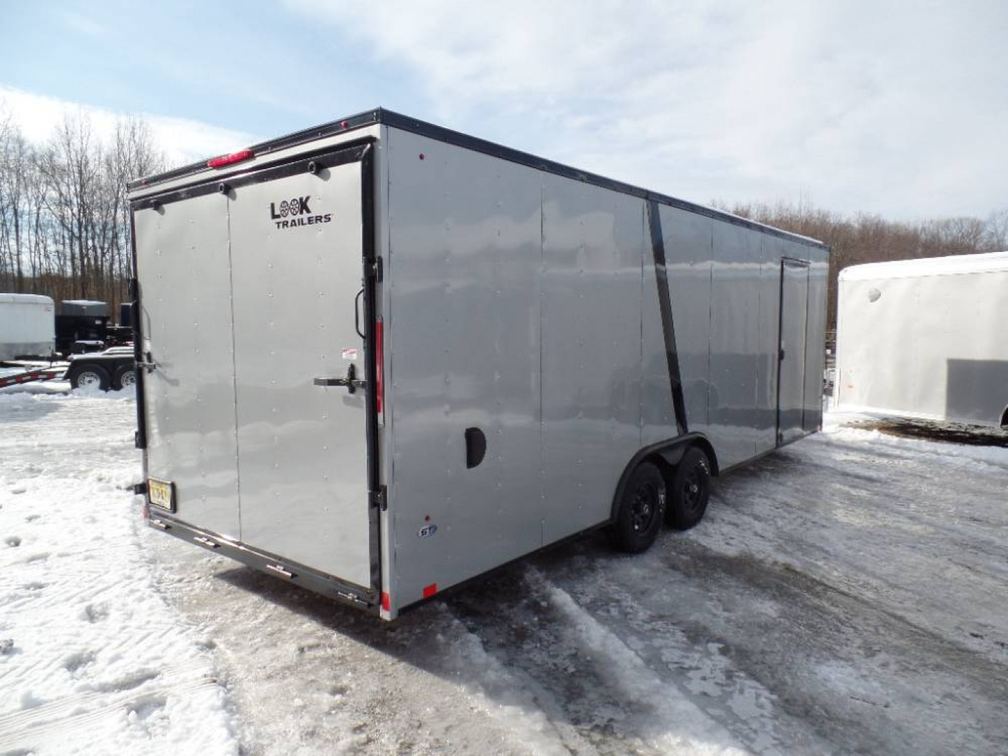 New EXAMPLE 8.5X24 Enclosed Car Trailer, 7 ft. Interior Height , 9,990 lb. GVWR /