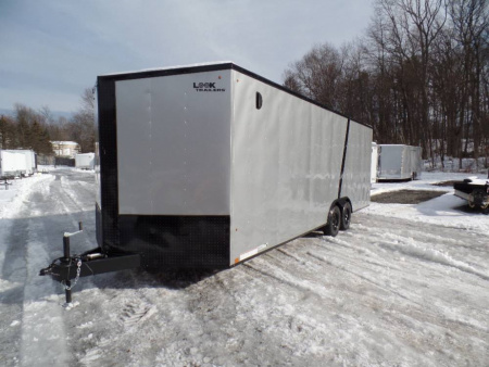 New EXAMPLE 8.5X24 Enclosed Car Trailer, 7 ft. Interior Height , 9,990 lb. GVWR /