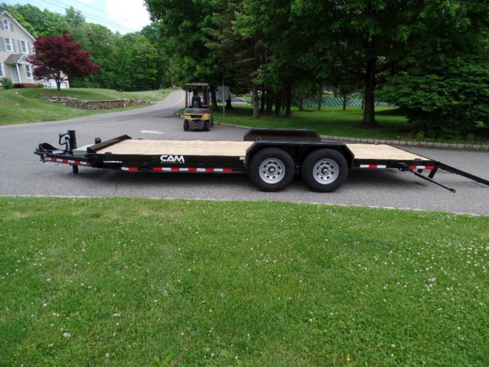 New 20 FT. by 81" wide Equipment Trailer, 15,400 GVWR, 11,800 lb. Payload P7CAM20C