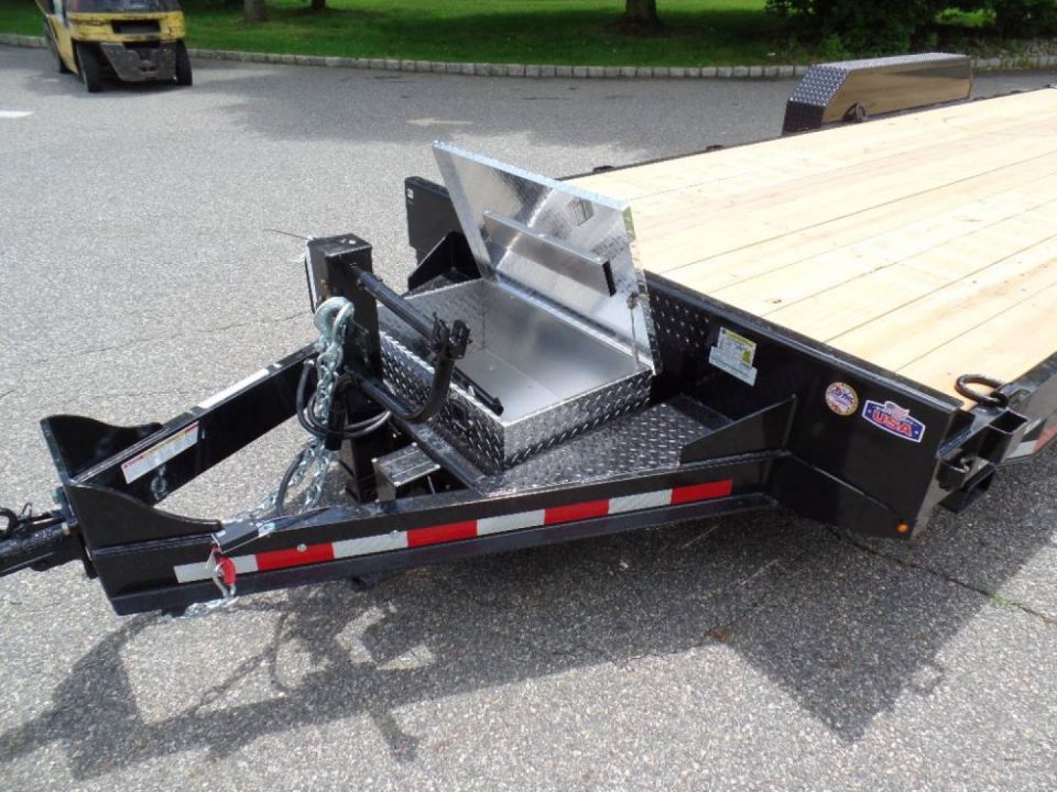 New 20 FT. by 81" wide Equipment Trailer, 15,400 GVWR, 11,800 lb. Payload P7CAM20C