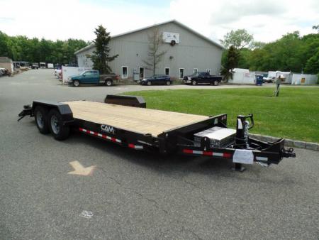 New 20 FT. by 81" wide Equipment Trailer, 15,400 GVWR, 11,800 lb. Payload P7CAM20C