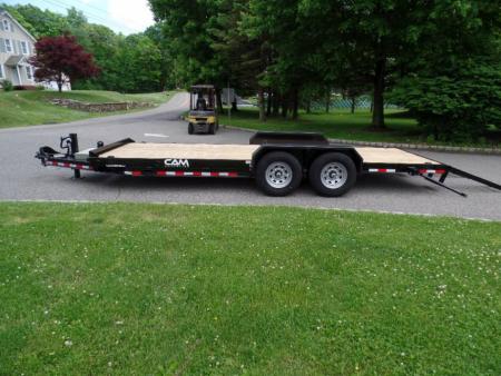 New 20 FT. by 81" wide Equipment Trailer, 15,400 GVWR, 11,800 lb. Payload P7CAM20C