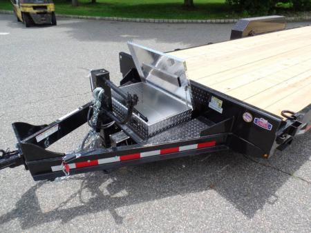 New 20 FT. by 81" wide Equipment Trailer, 15,400 GVWR, 11,800 lb. Payload P7CAM20C