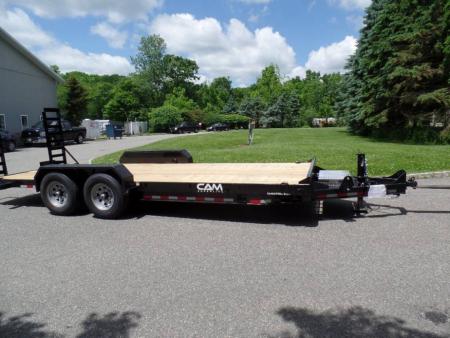 New 20 FT. by 81  wide Equipment Trailer, 15,400 GVWR, 11,800 lb. Payload P7CAM20C