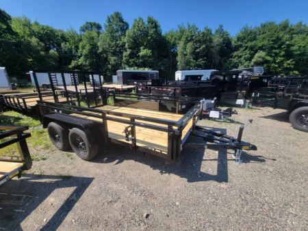 New 7 X 12 Open Landscape / Utility Trailer , 7,000 lb. GVWR