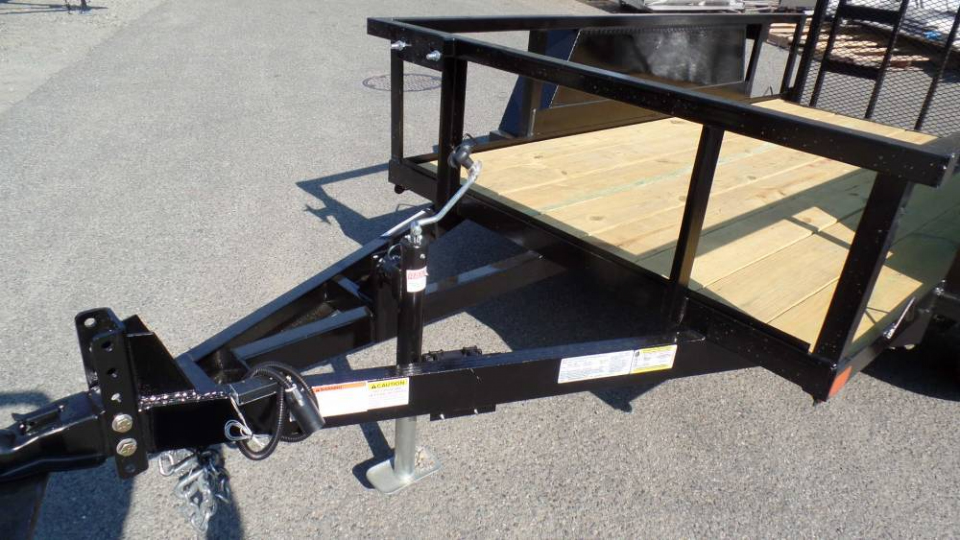 New Small But Mighty 5X10 Utility Trailer, 7,000 LB. GVWR,Low Deck Height to load Mini Skid Steer, Stump Grinder