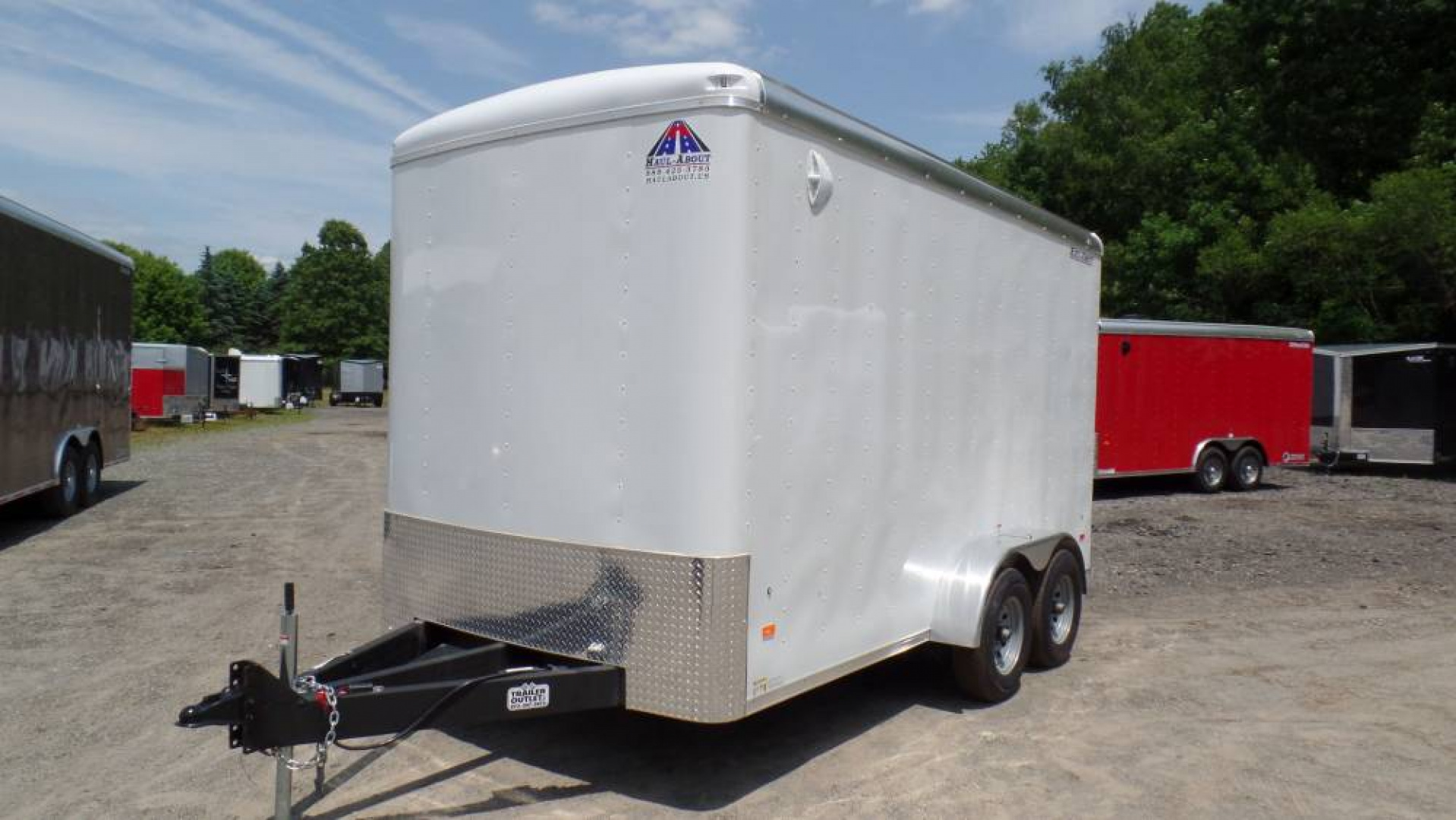 New 2025 Haul About Trailers 7x14 HD LANDSCAPE MODEL Cargo / Enclosed Trailer