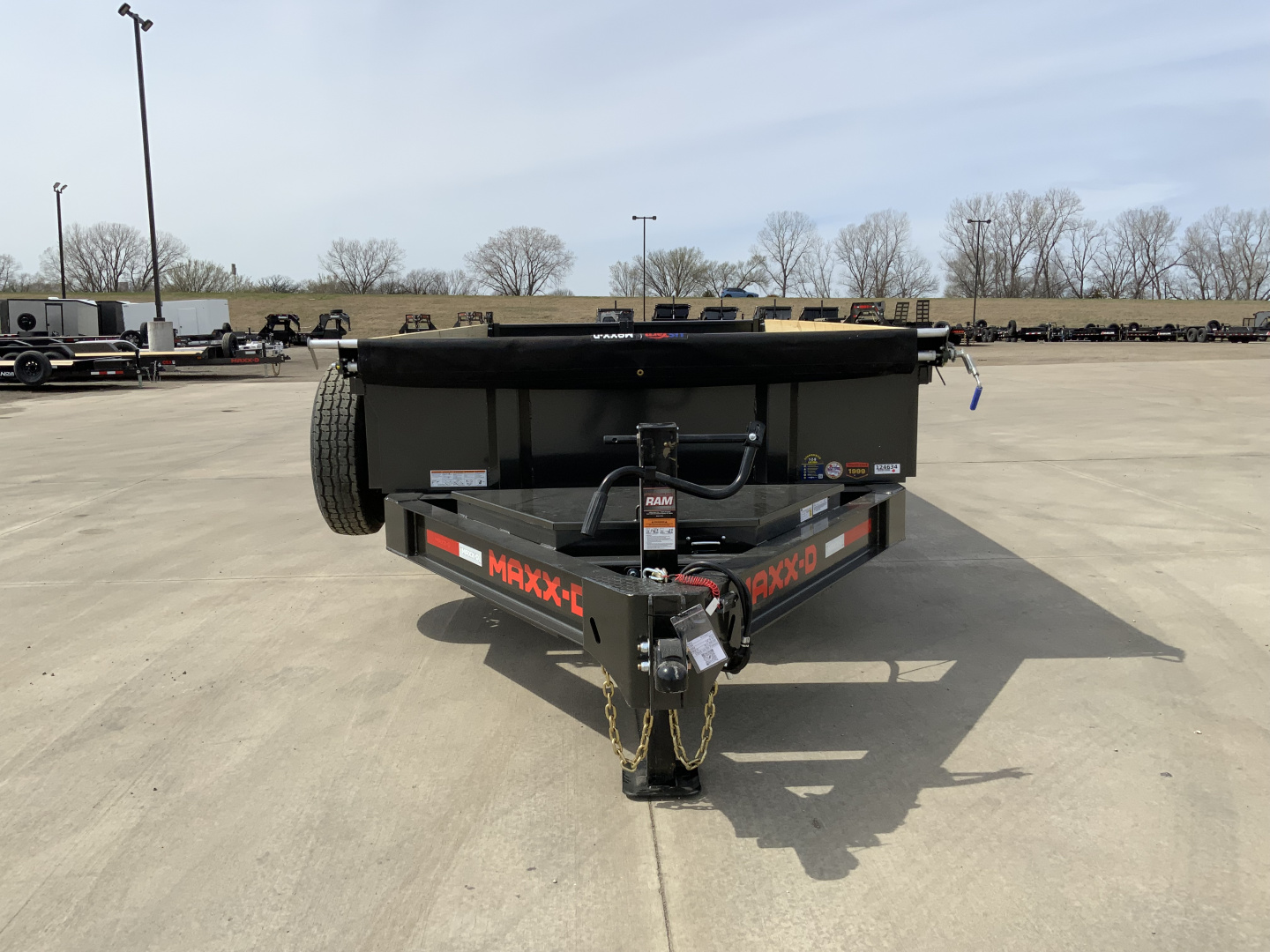 New 2025 MAXX-D DKX 83 X 14 Dump Trailer