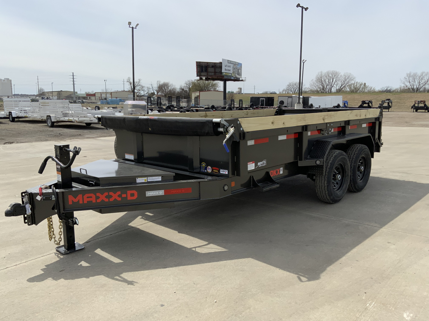 New 2025 MAXX-D DKX 83 X 14 Dump Trailer