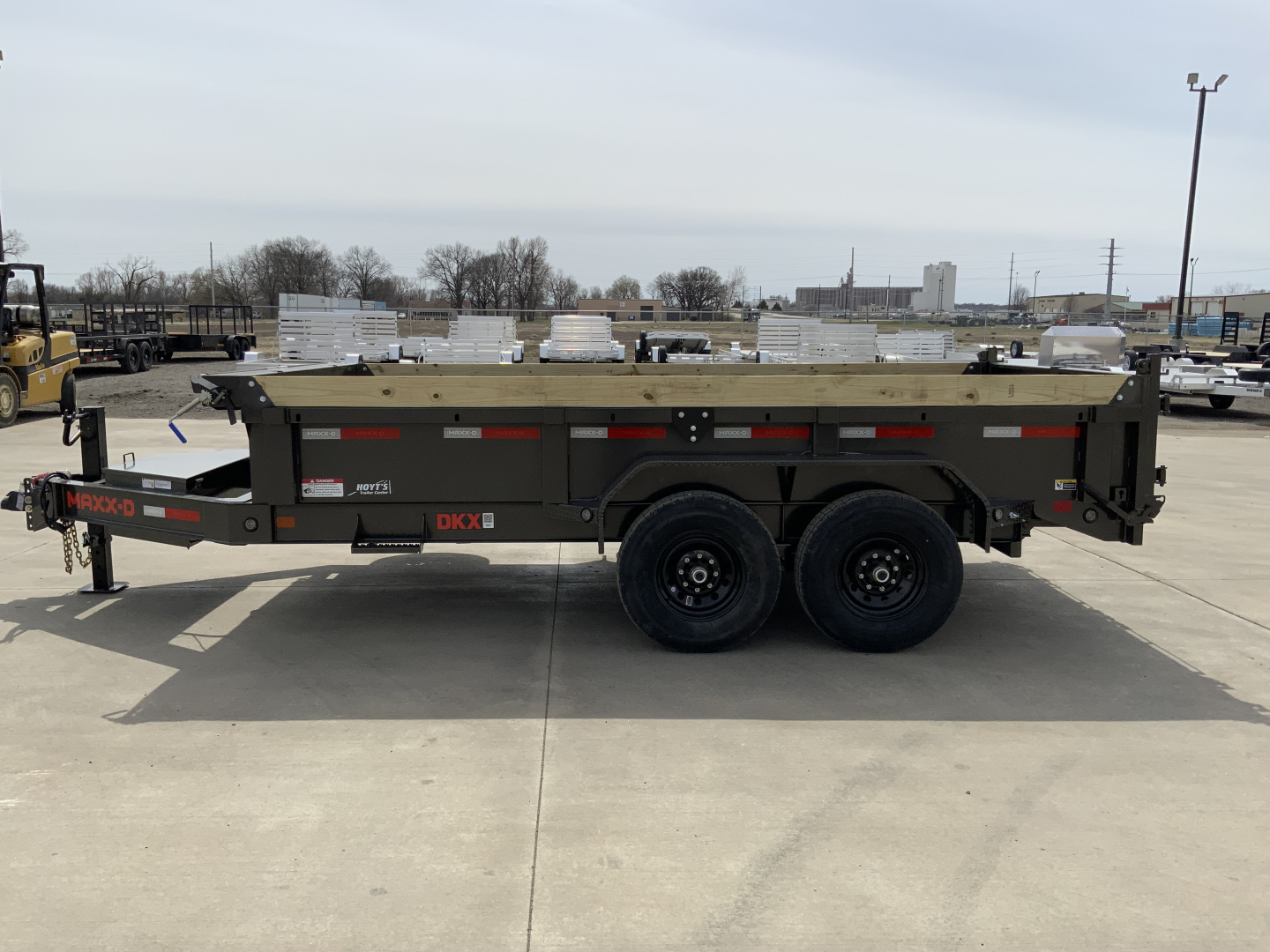 New 2025 MAXX-D DKX 83 X 14 Dump Trailer