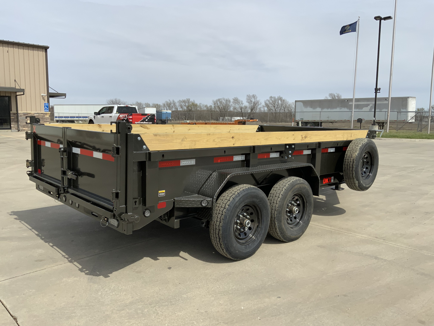 New 2025 MAXX-D DKX 83 X 14 Dump Trailer