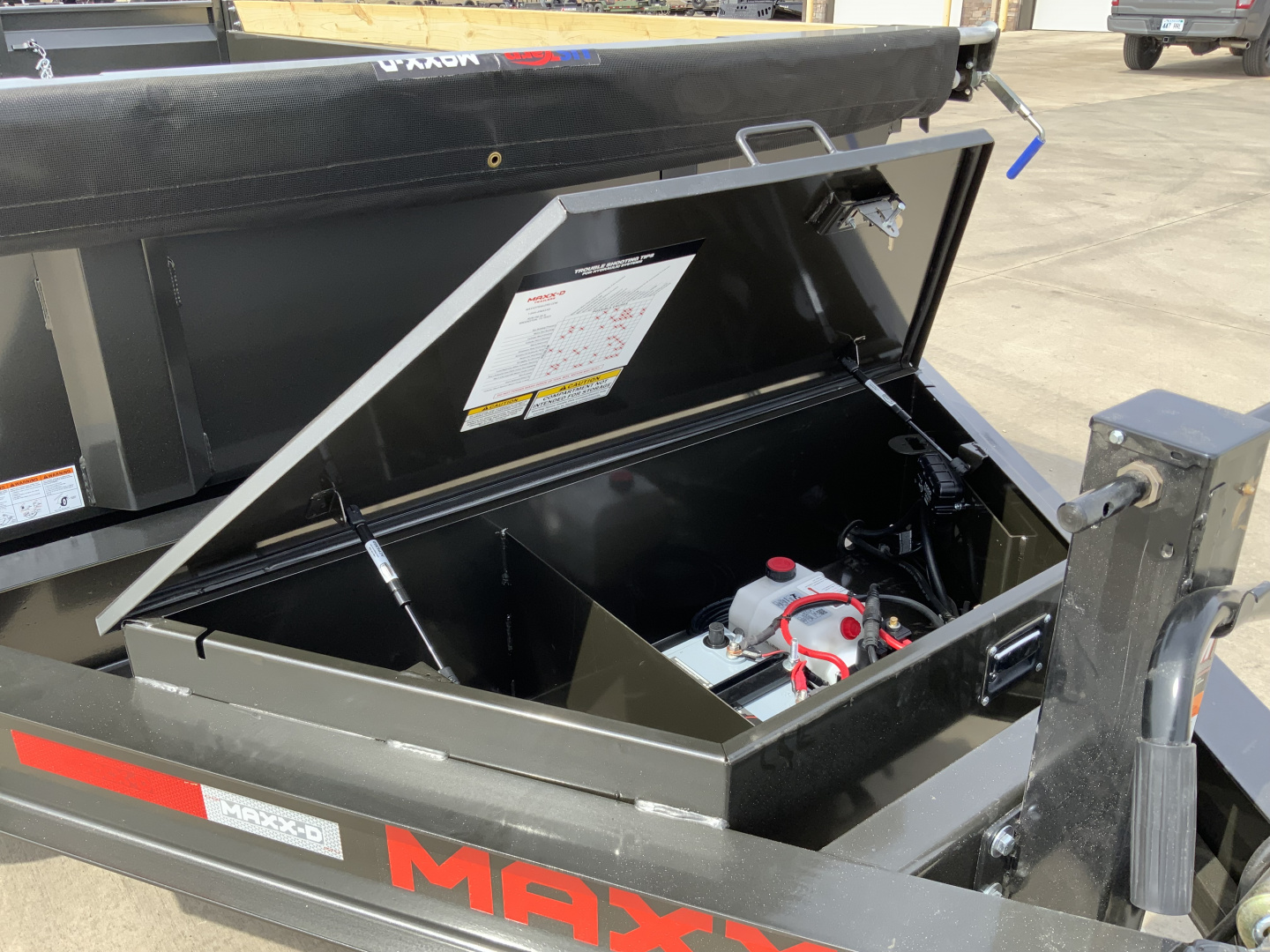 New 2025 MAXX-D DKX 83 X 14 Dump Trailer