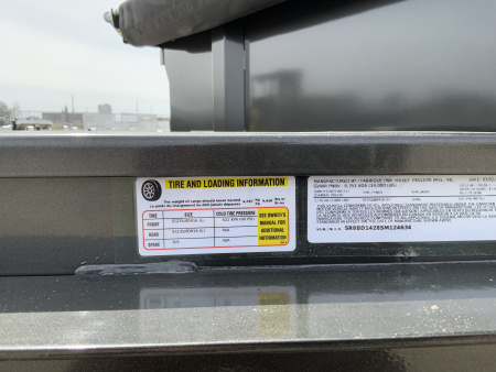 New 2025 MAXX-D DKX 83 X 14 Dump Trailer