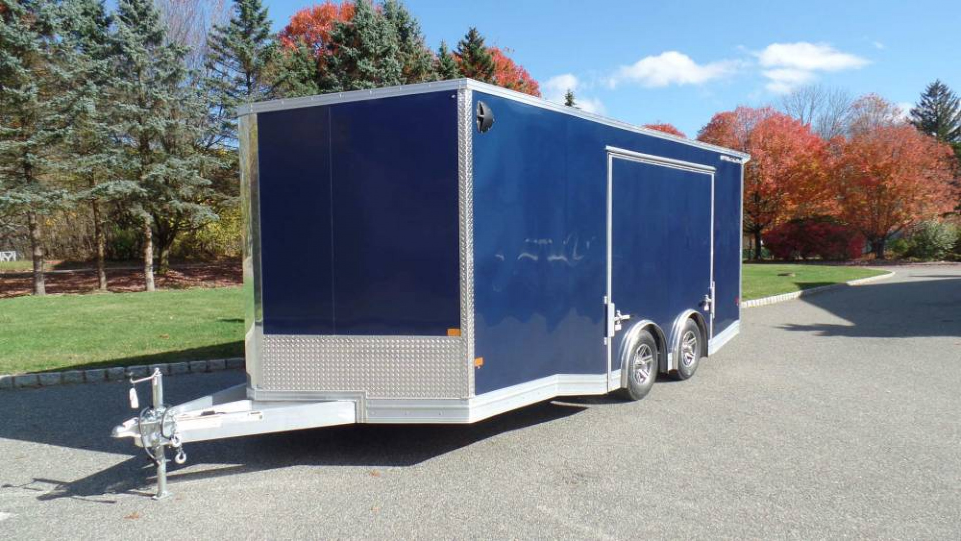 New 2026 ALCOM 8.5x18 Car / Racing Trailer