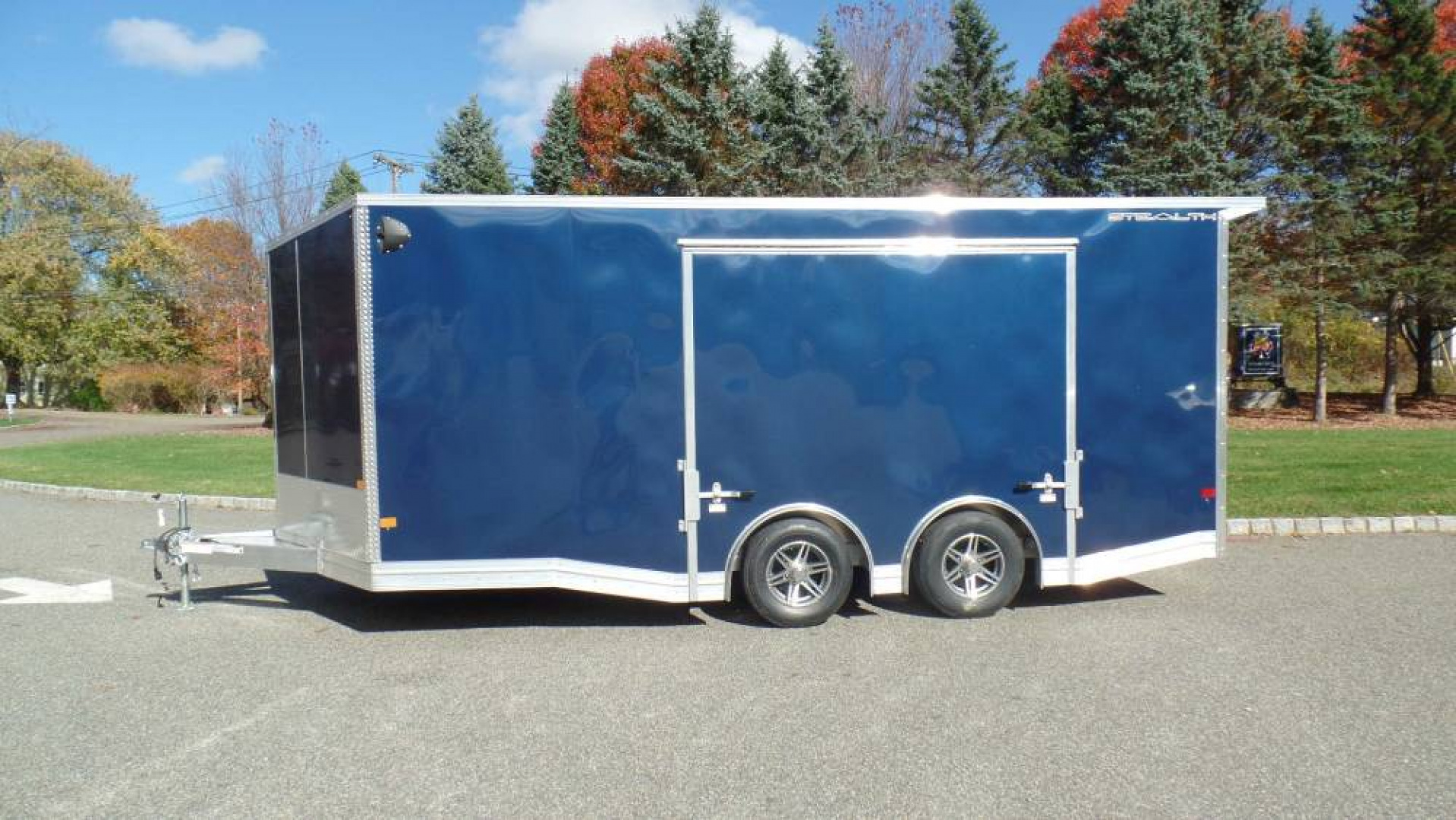 New 2026 ALCOM 8.5x18 Car / Racing Trailer