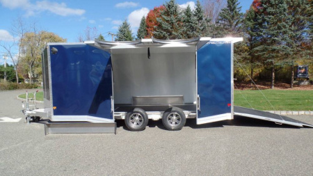 New 2022 ALCOM 8.5x18 Car / Racing Trailer