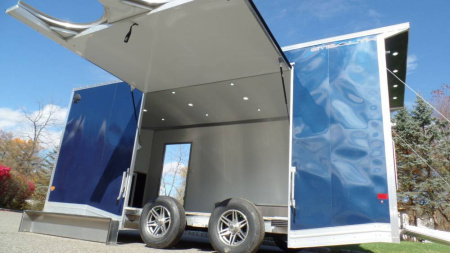 New 2026 ALCOM 8.5x18 Car / Racing Trailer