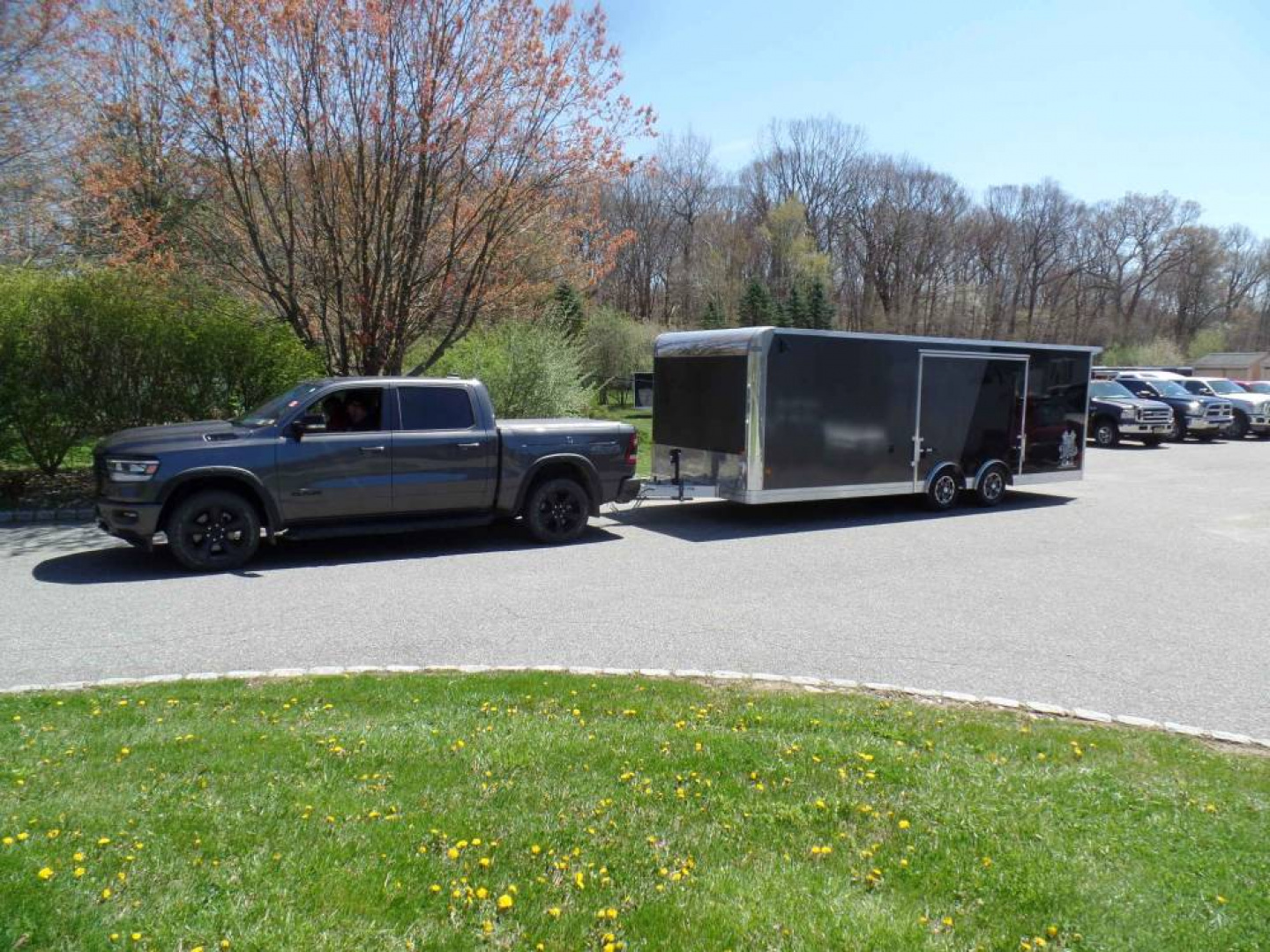 New EXAMPLE / SPECIAL ORDER / 2026 ALCOM SCH8524-10K Car / Racing Trailer