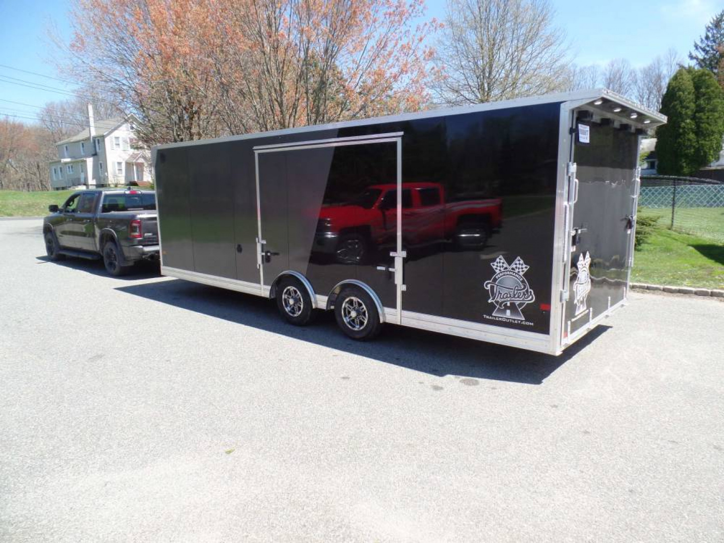 New EXAMPLE / SPECIAL ORDER / 2026 ALCOM SCH8524-10K Car / Racing Trailer