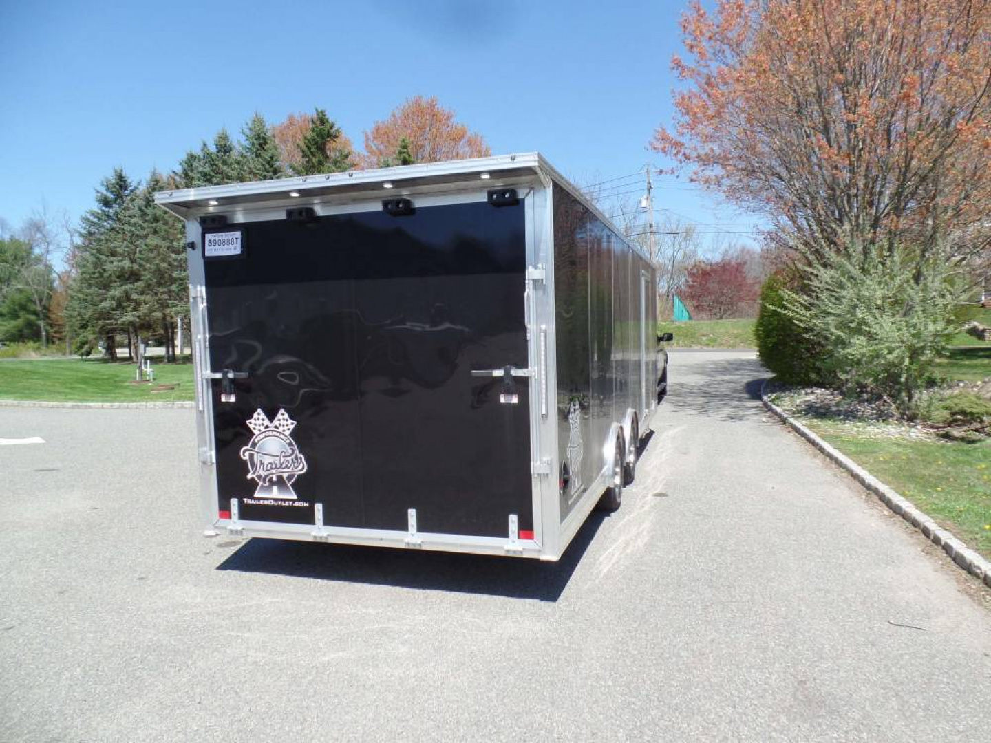 New EXAMPLE / SPECIAL ORDER / 2026 ALCOM SCH8524-10K Car / Racing Trailer