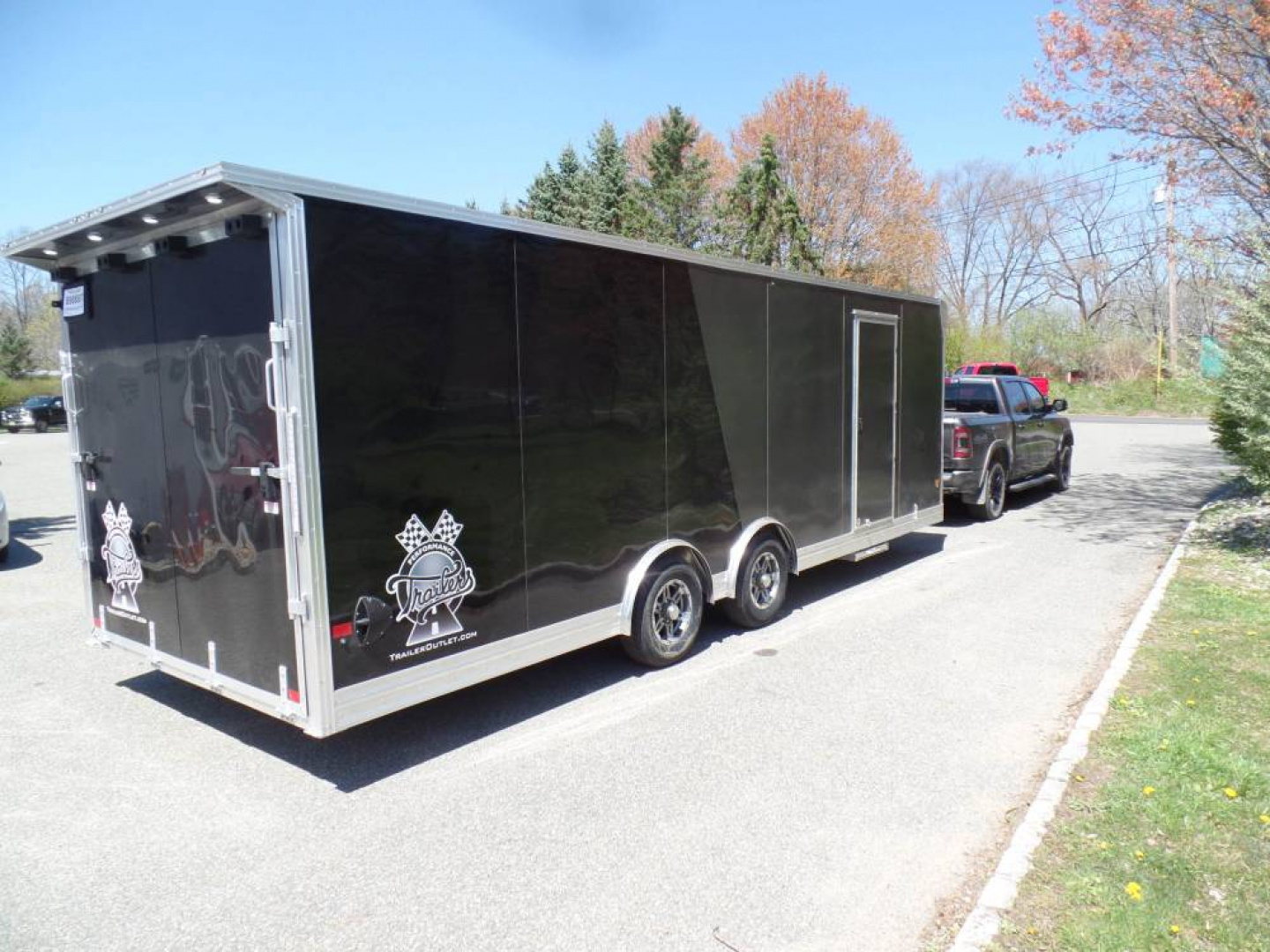 New EXAMPLE / SPECIAL ORDER / 2026 ALCOM SCH8524-10K Car / Racing Trailer