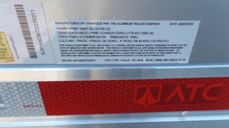 New EXAMPLE, CUSTOM, ATC 30 FT. STACKER / CUSTOM 900 SERIES / Pictures
