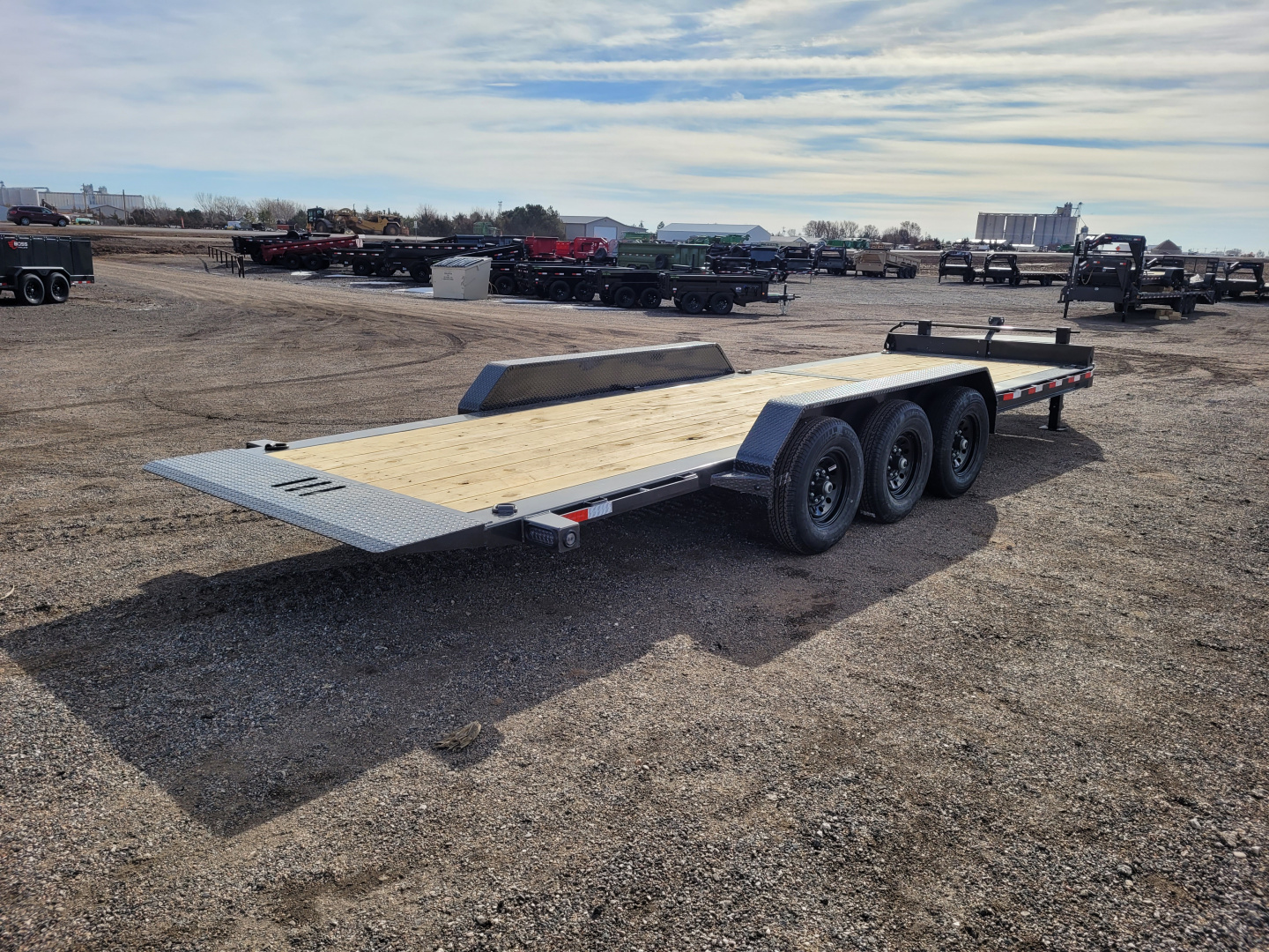 New 2026 Load Trail 83"x24' BP Triple Axle Tilt Trailer