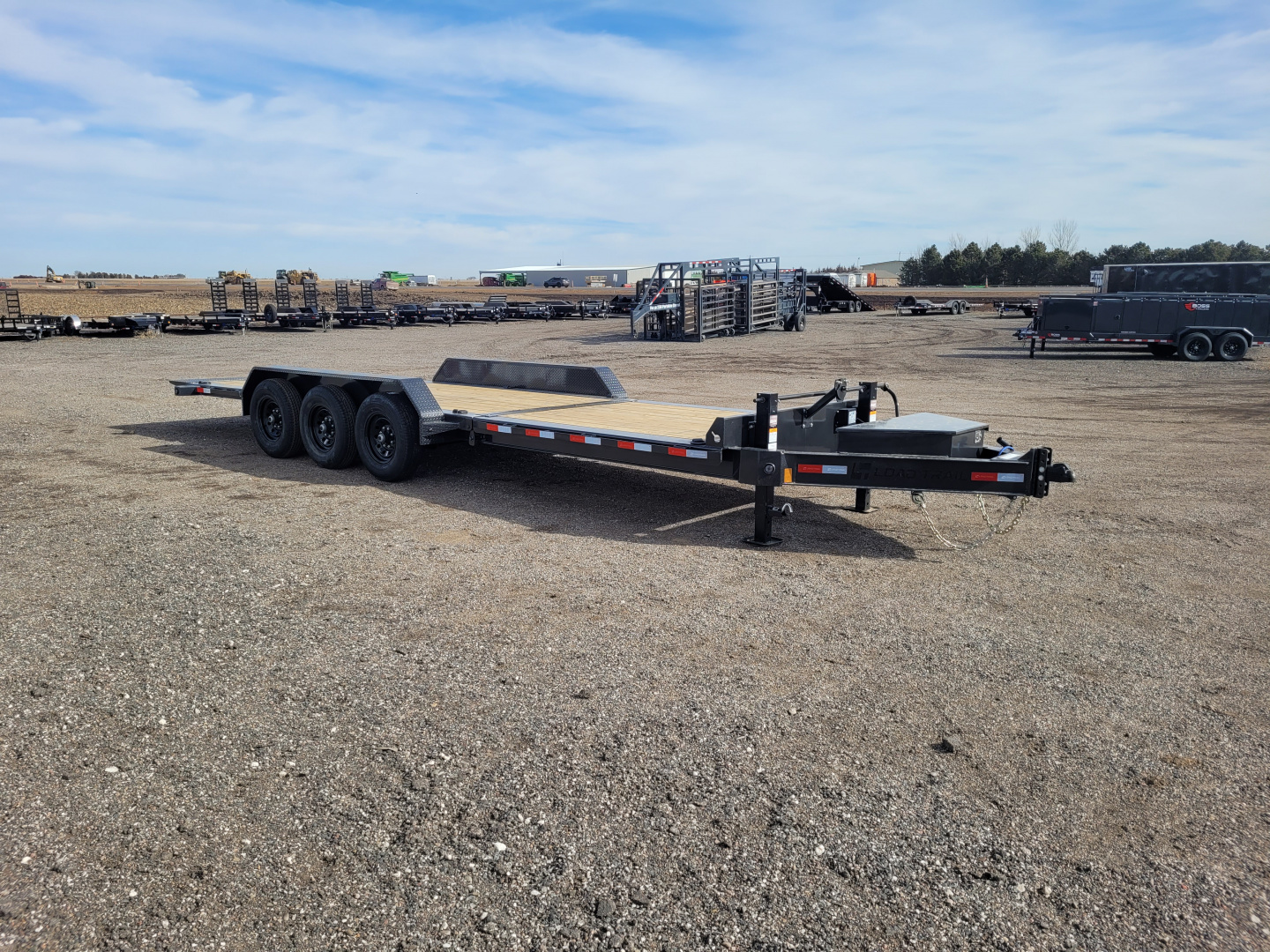 New 2026 Load Trail 83"x24' BP Triple Axle Tilt Trailer