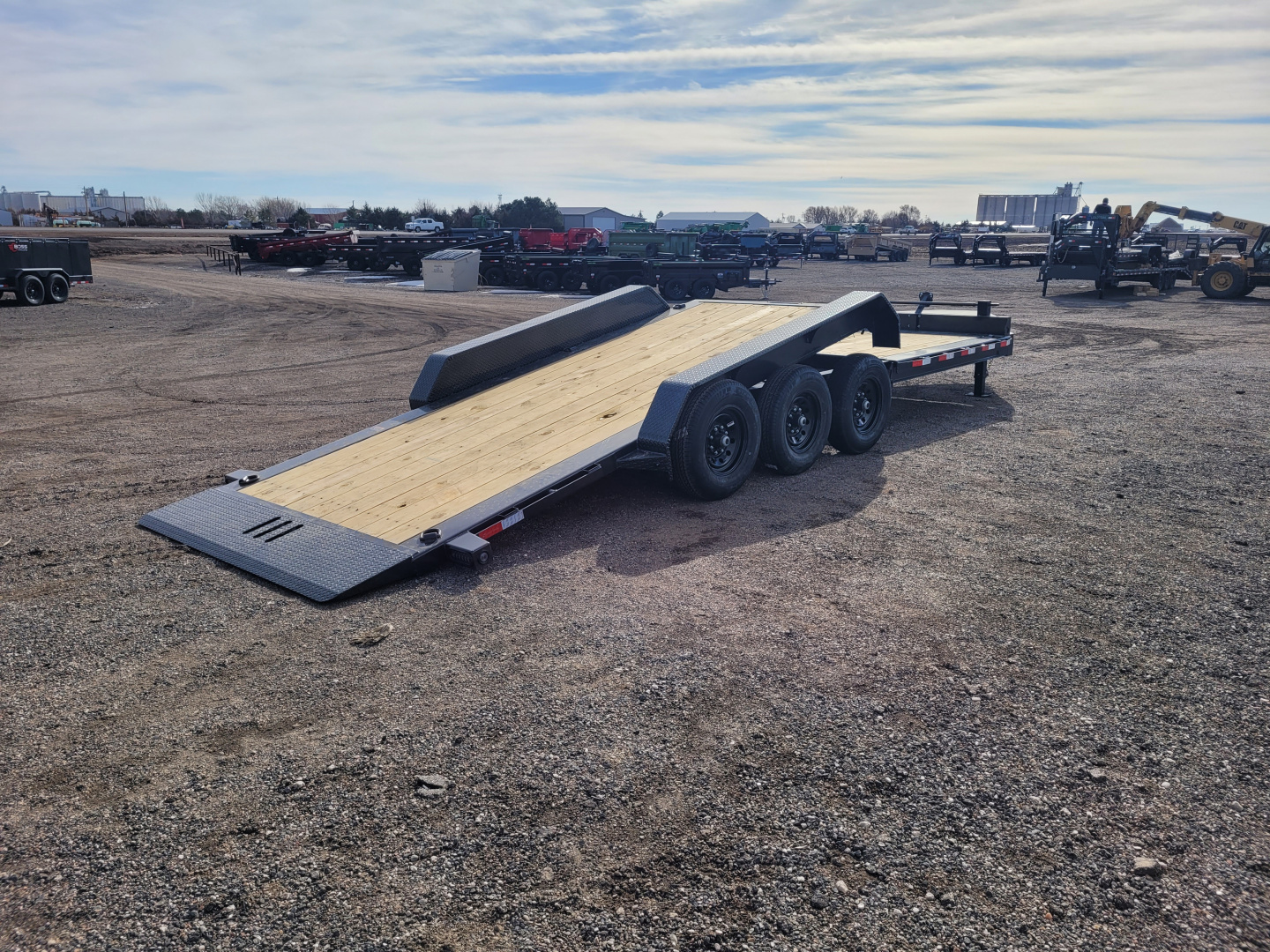 New 2026 Load Trail 83"x24' BP Triple Axle Tilt Trailer