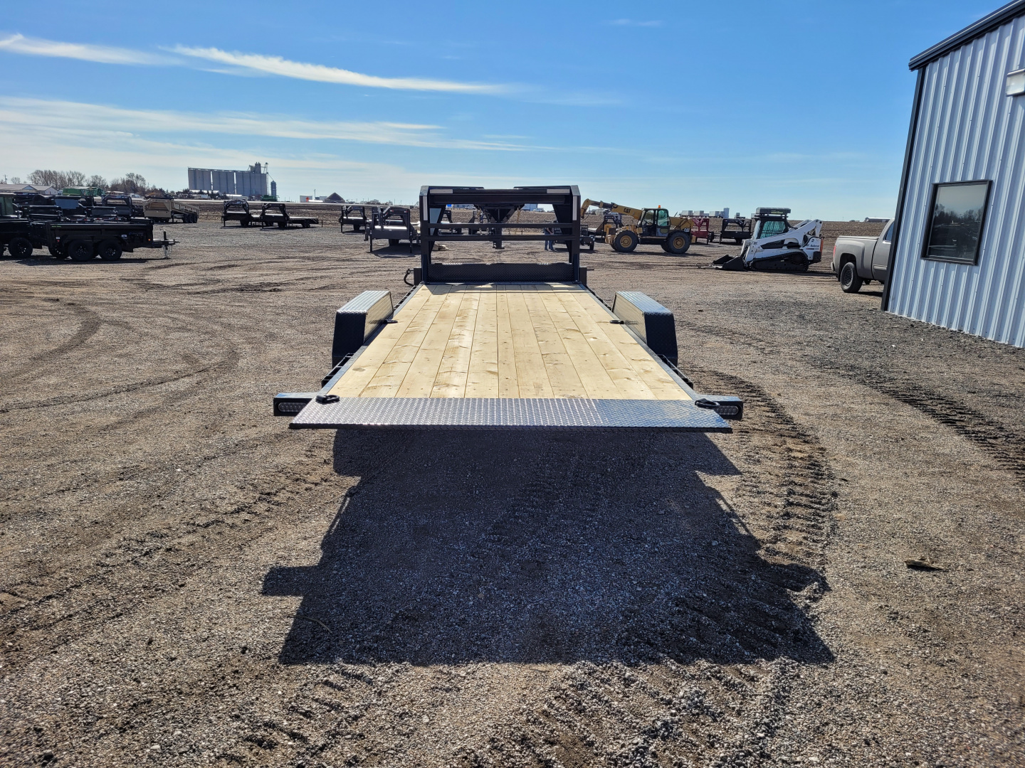New 2026 Load Trail 83"x22' Gooseneck Rapid Loader Hyd Tilt Trailer