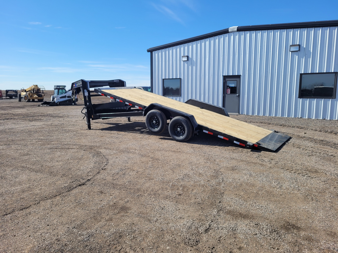 New 2026 Load Trail 83"x22' Gooseneck Rapid Loader Hyd Tilt Trailer