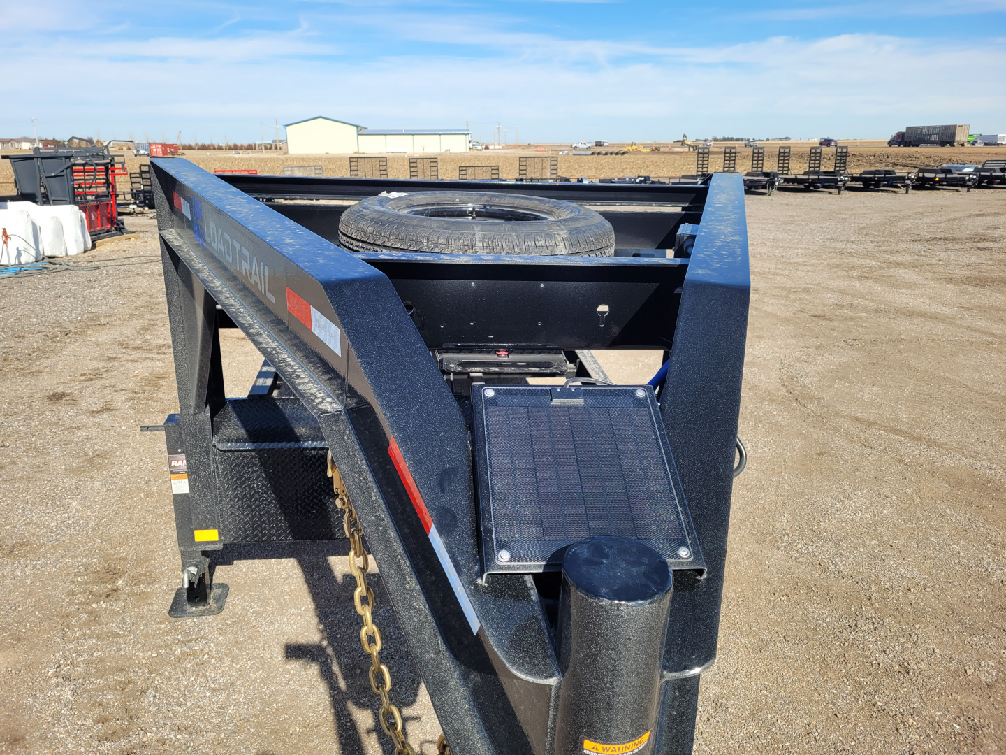 New 2026 Load Trail 83"x22' Gooseneck Rapid Loader Hyd Tilt Trailer