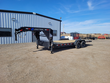 New 2026 Load Trail 83 x22' Gooseneck Rapid Loader Hyd Tilt Trailer