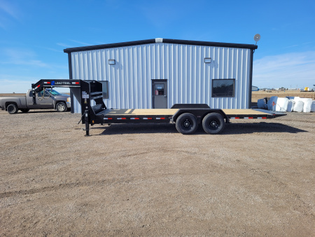New 2026 Load Trail 83"x22' Gooseneck Rapid Loader Hyd Tilt Trailer