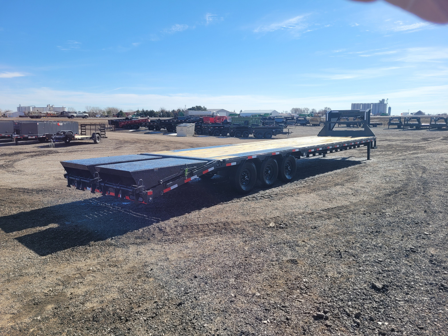 New 2026 Load Trail 102"x36' Gooseneck Triple Axle Deckover Trailer