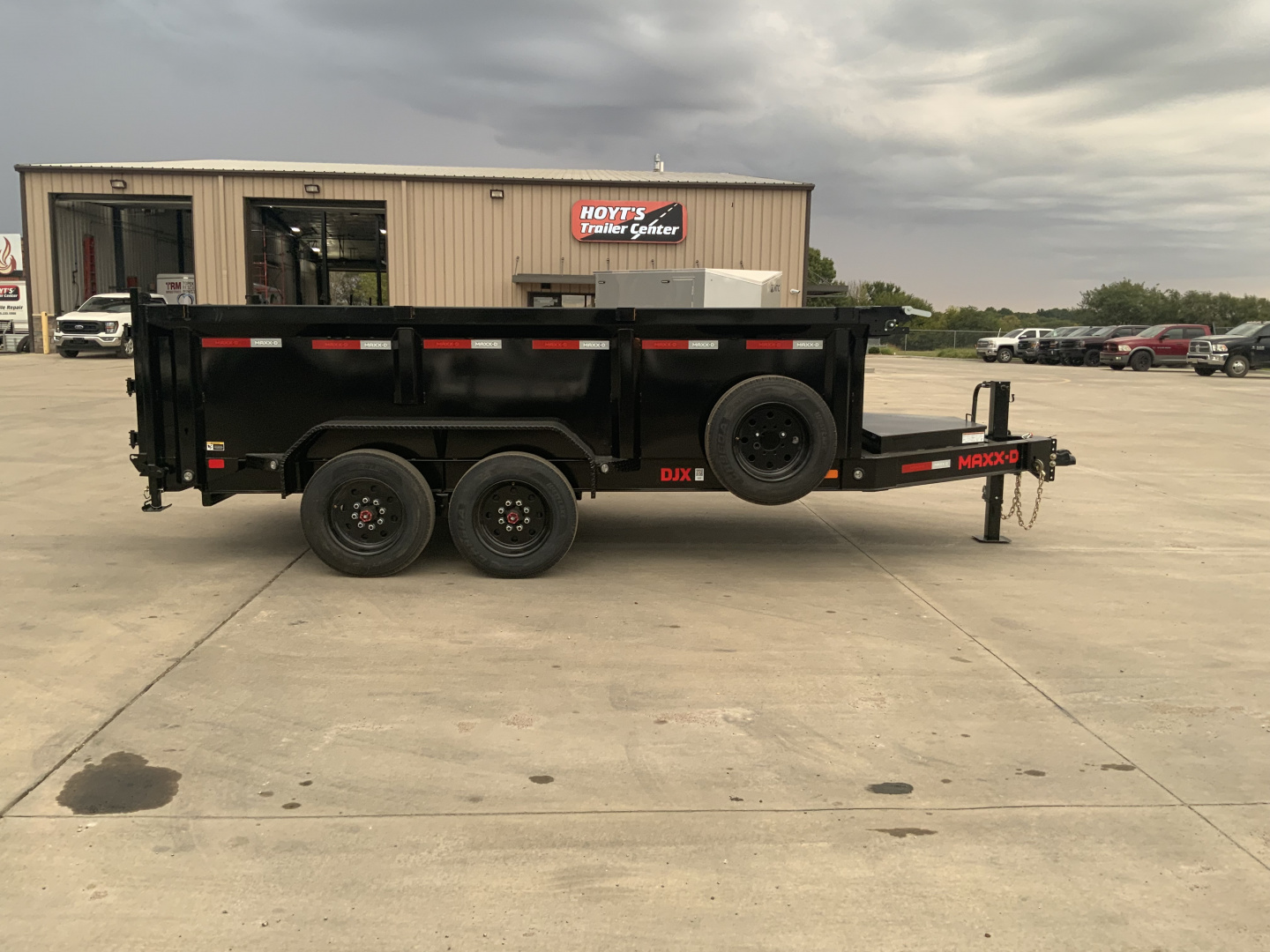 New 2026 MAXX-D DJX 83 X 14 Dump Trailer