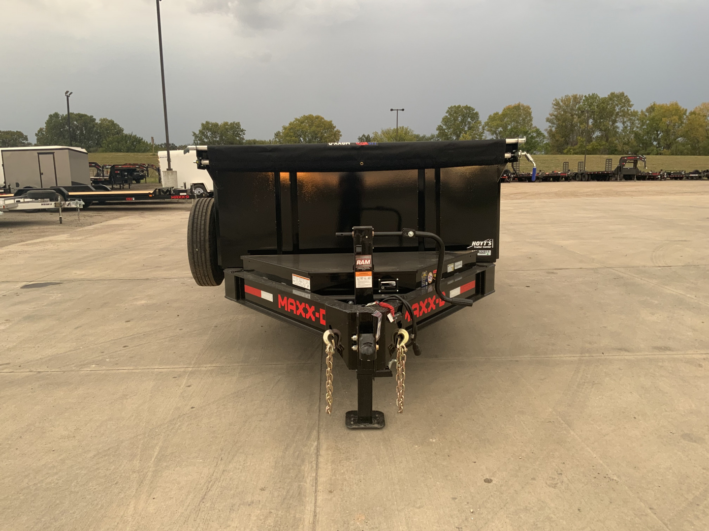 New 2026 MAXX-D DJX 83 X 14 Dump Trailer