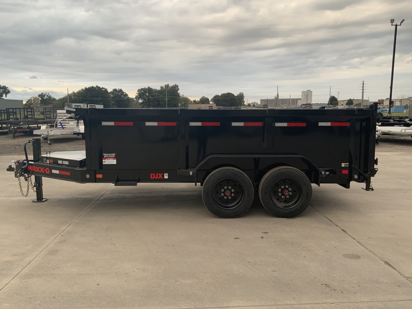 New 2026 MAXX-D DJX 83 X 14 Dump Trailer