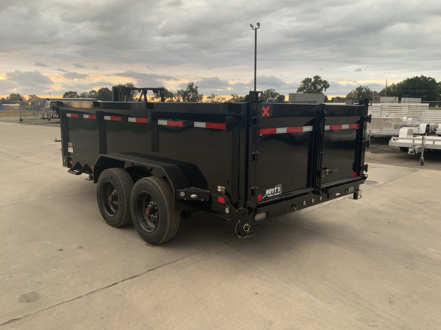 New 2026 MAXX-D DJX 83 X 14 Dump Trailer