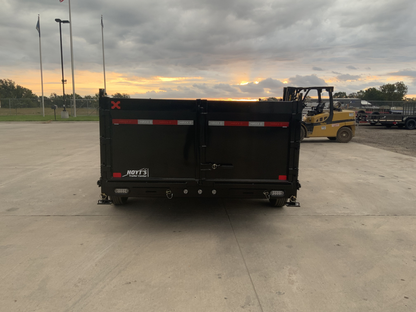 New 2026 MAXX-D DJX 83 X 14 Dump Trailer