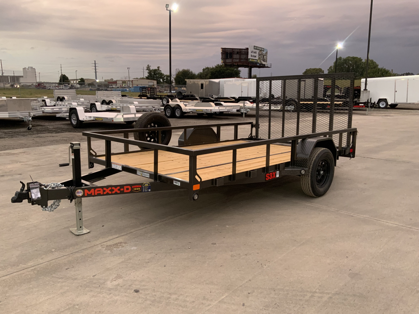 New 2026 MAXX-D S3X 83 X 12 Utility Trailer