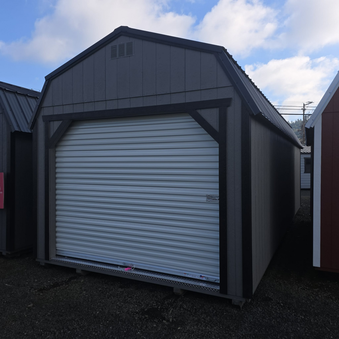 New SHED GARAGE 2025 Old Hickory WLGX 12X28 PORTABLE CARPORT SHOP BUILDING