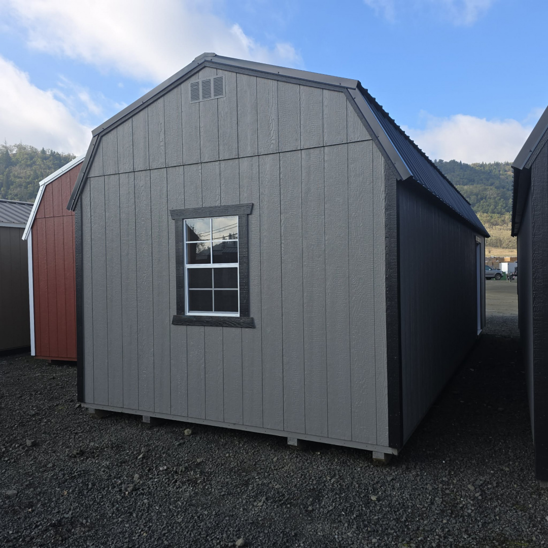 New SHED GARAGE 2025 Old Hickory WLGX 12X28 PORTABLE CARPORT SHOP BUILDING