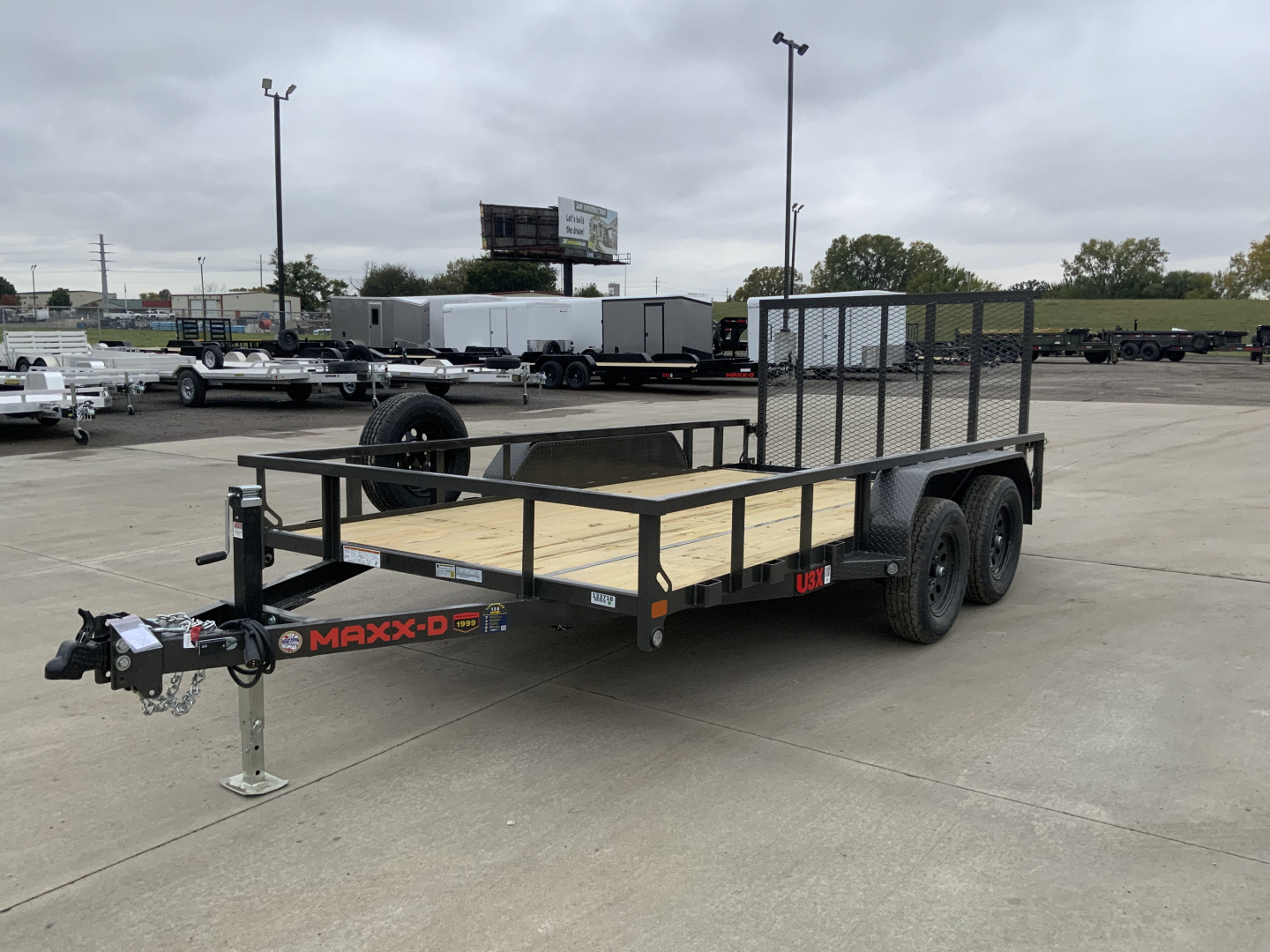 New 2026 MAXX-D U3X 83 X 16 Utility Trailer